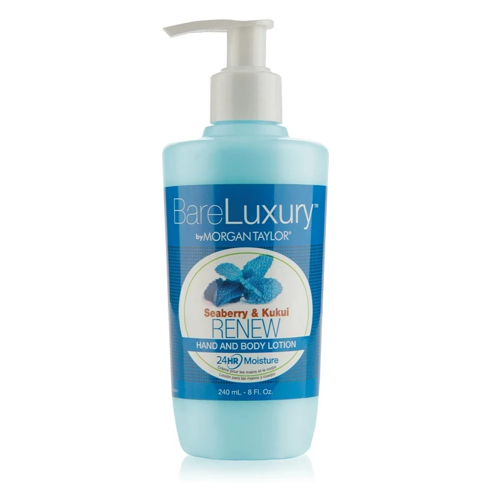 Bare Luxury kéz- és testápoló 240 ml (RENEW homoktövis és kukui dió)