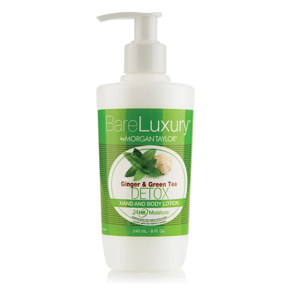Bare Luxury kéz- és testápoló 240 ml (DETOX gyömbér és zöld tea)