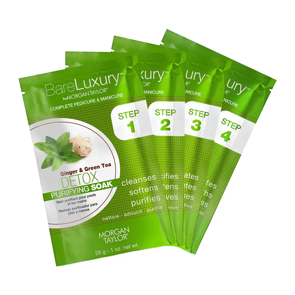 Bare Luxury DETOX 4 lépéses bőrápoló kezelés (gyömbér és zöld tea)