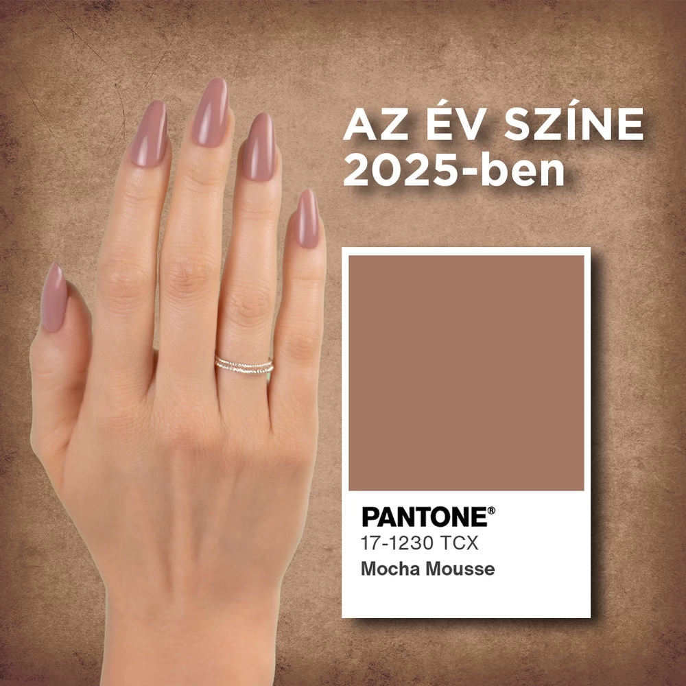 Pantone 2025 - a melegséget hozó barna, a Mocha Mousse