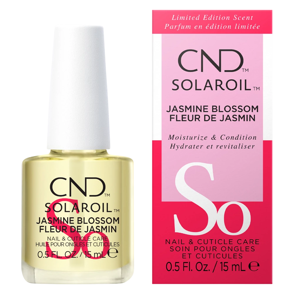 CND SolarOil bőr- és körömápoló olaj jázminvirág illattal 15 ml 