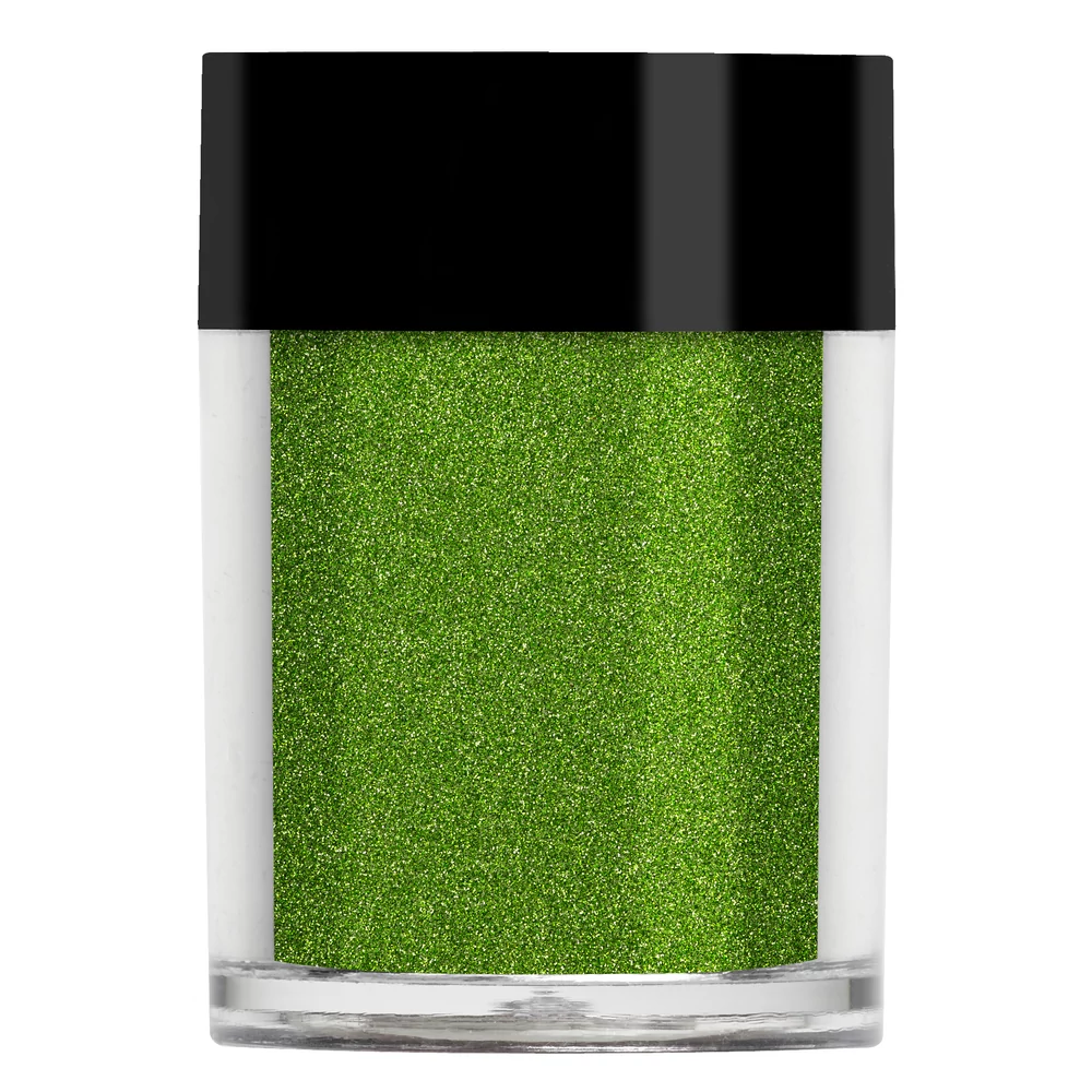 Lecenté Olive Green Holographic Glitter