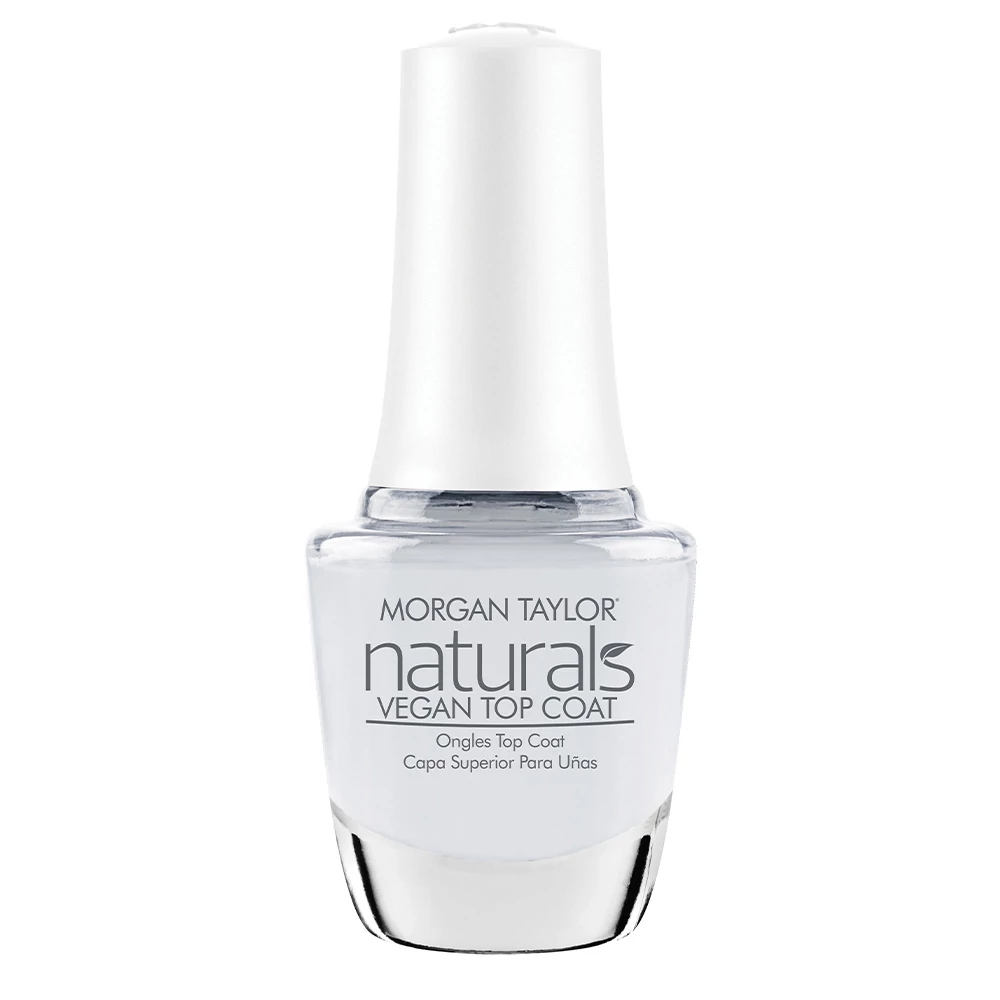 Morgan Taylor Naturals vegán körömlakk Top Coat fedőlakk