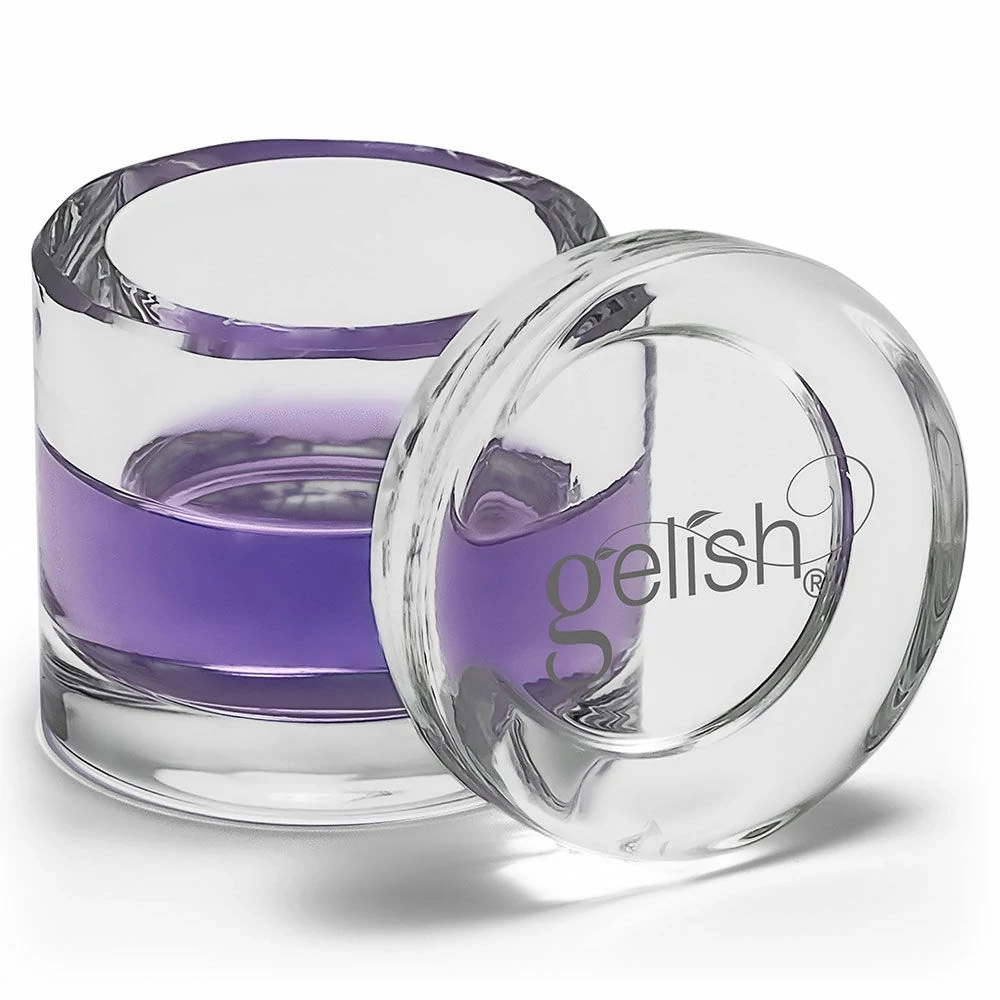 Gelish Dappin Dish üveg liquidtartó