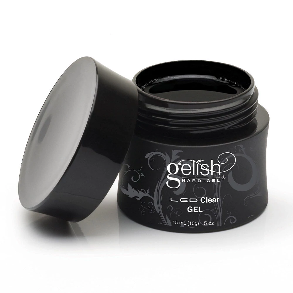 Gelish Hard Gel Clear Gel átlátszó építőzselé 15 ml