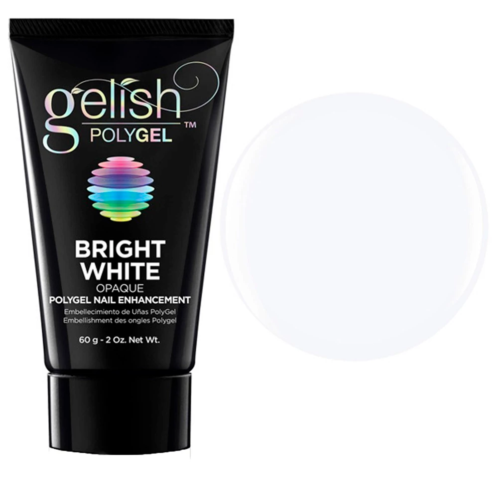 Gelish PolyGel Bright White építőzselé 60 g