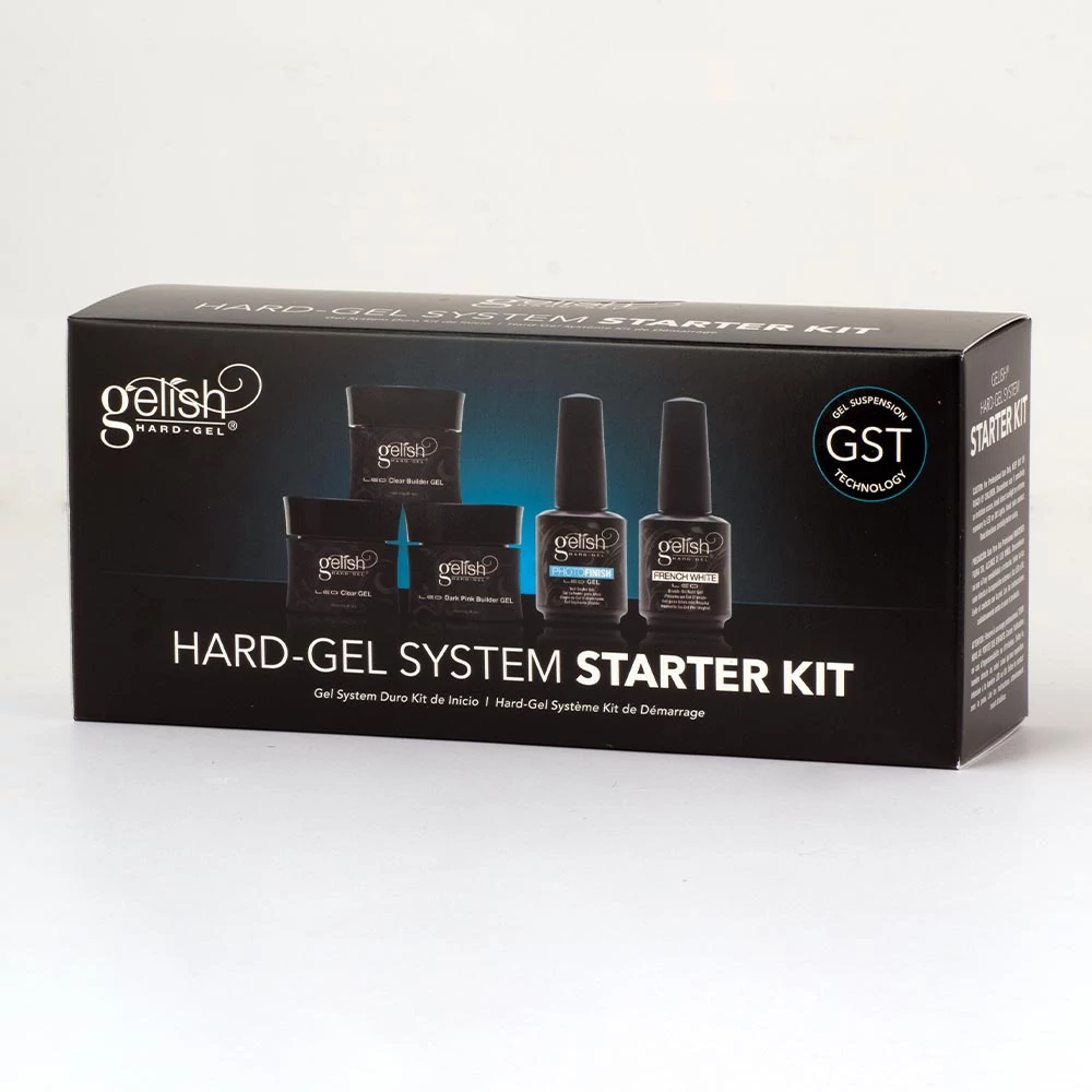 Gelish Hard Gel műkörömépítő zselé kezdőszett