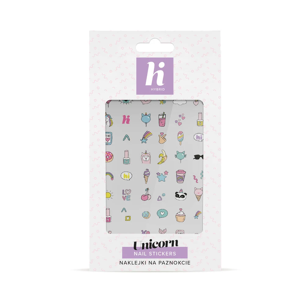 Hi Hybrid köröm matrica - Unicorn