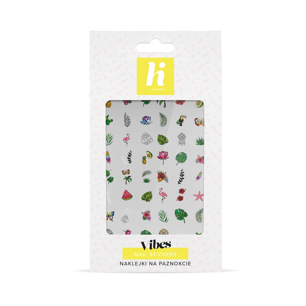 Hi Hybrid köröm matrica - Vibes