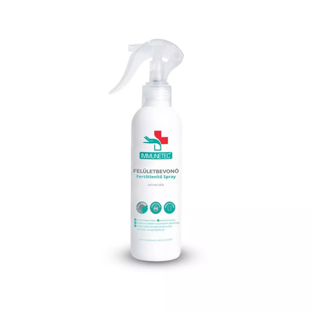Immunetec Felületbevonó Fertőtlenítő Spray 200 ml