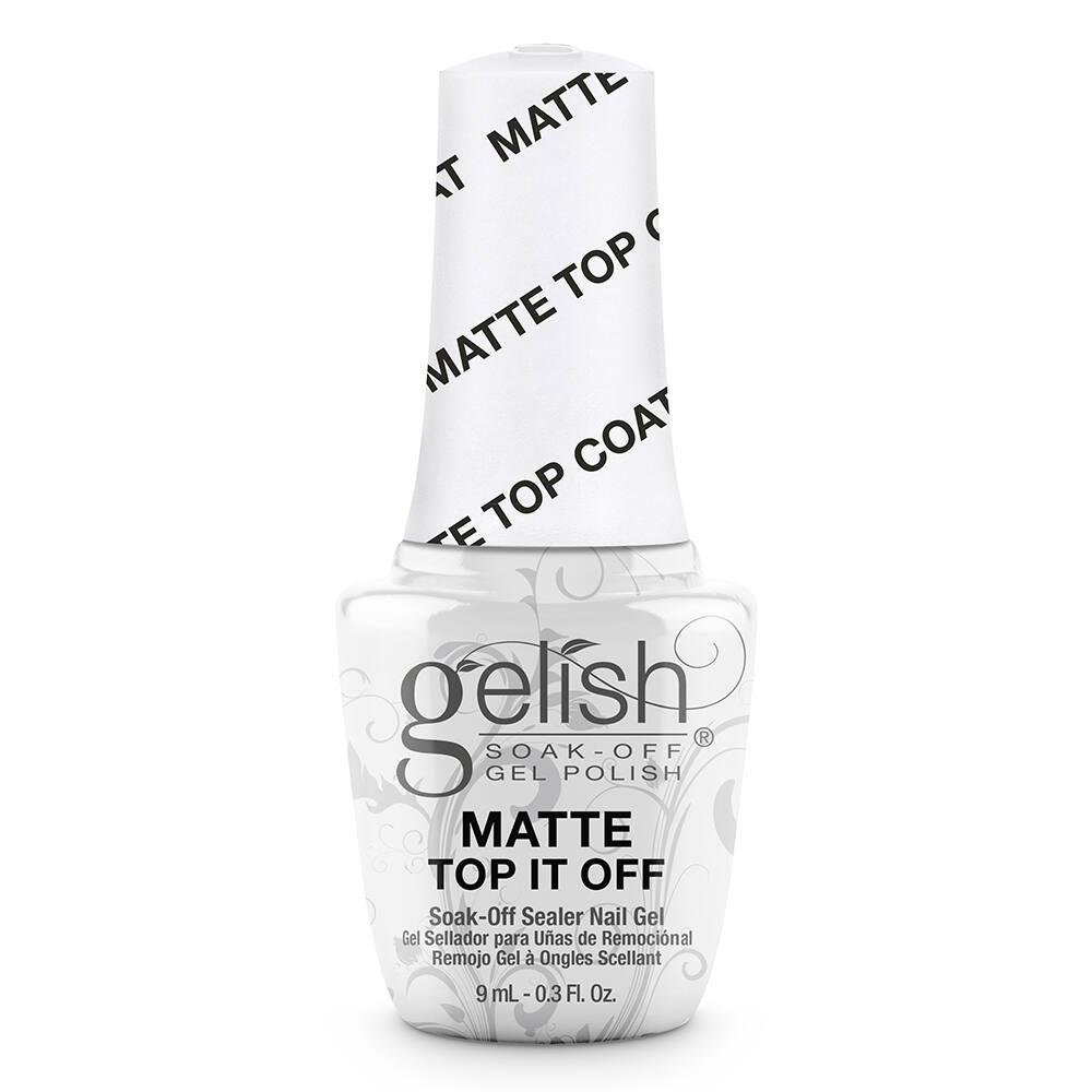 Gelish Matte Top It Off Top Coat fedőlakk 9 ml