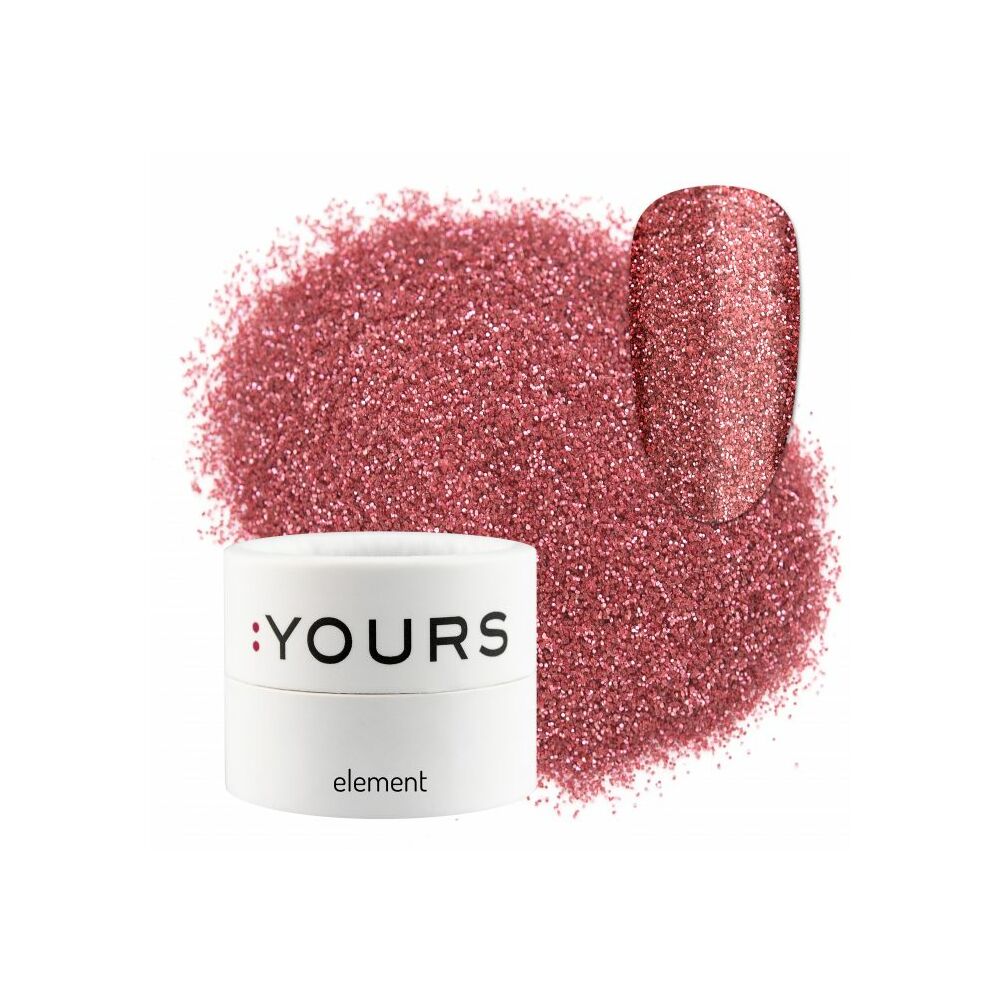 :YOURS Element Eco Glitter – Pink Sweetness