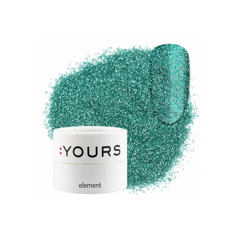 :YOURS Element Eco Glitter – Turquoise Beauty