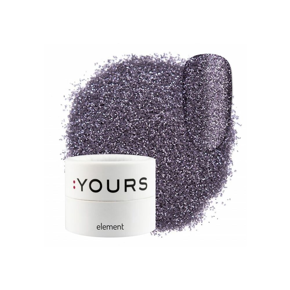 :YOURS Element Eco Glitter – Violet Mystery