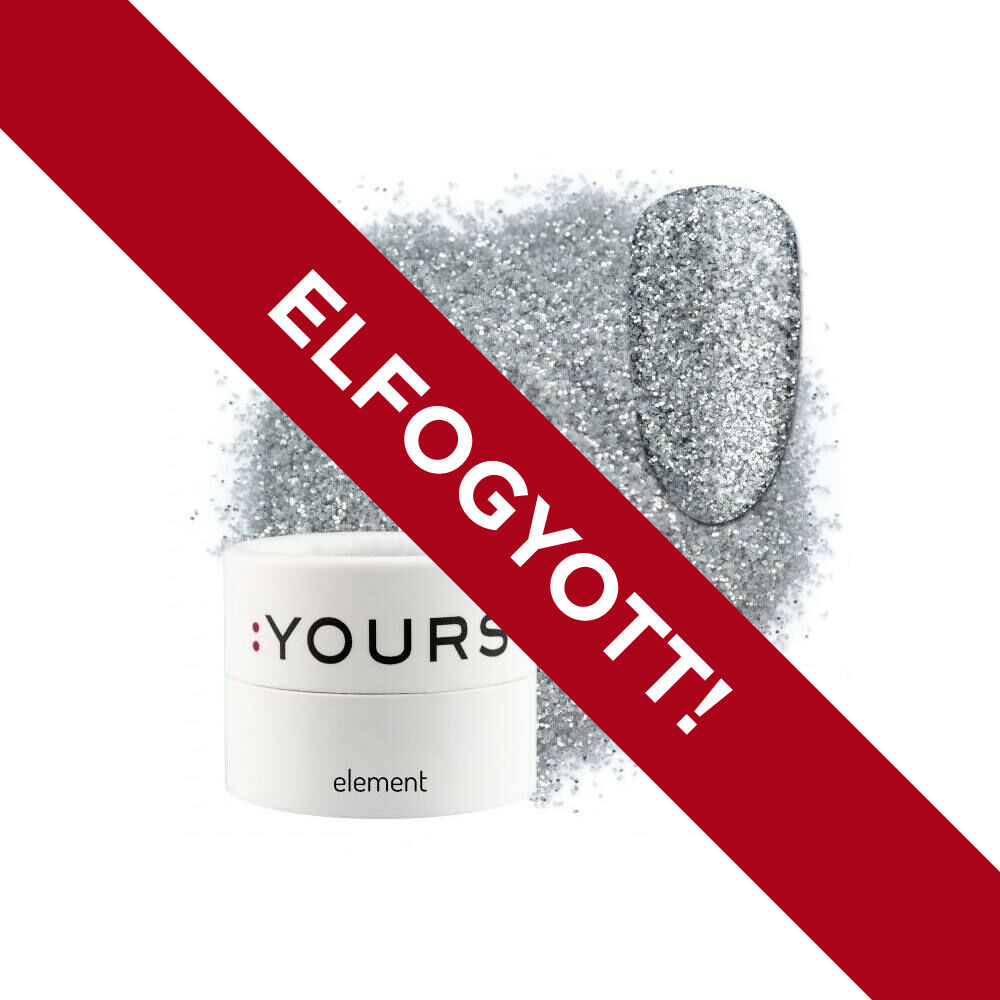 :YOURS Element Eco Glitter – Silver Shine