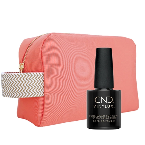 CND Tavaszi kozmetikai táska CND VINYLUX fedőlakkal