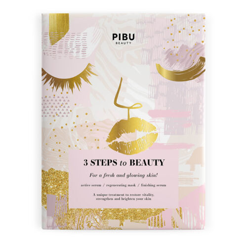 PIBU BEAUTY 3 Steps to Beauty - 3 lépéses arcmaszk