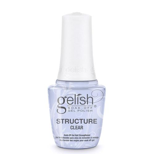 Gelish Brush On Structure Clear körömkiegyenlítő gél lakk (átlátszó) 15 ml